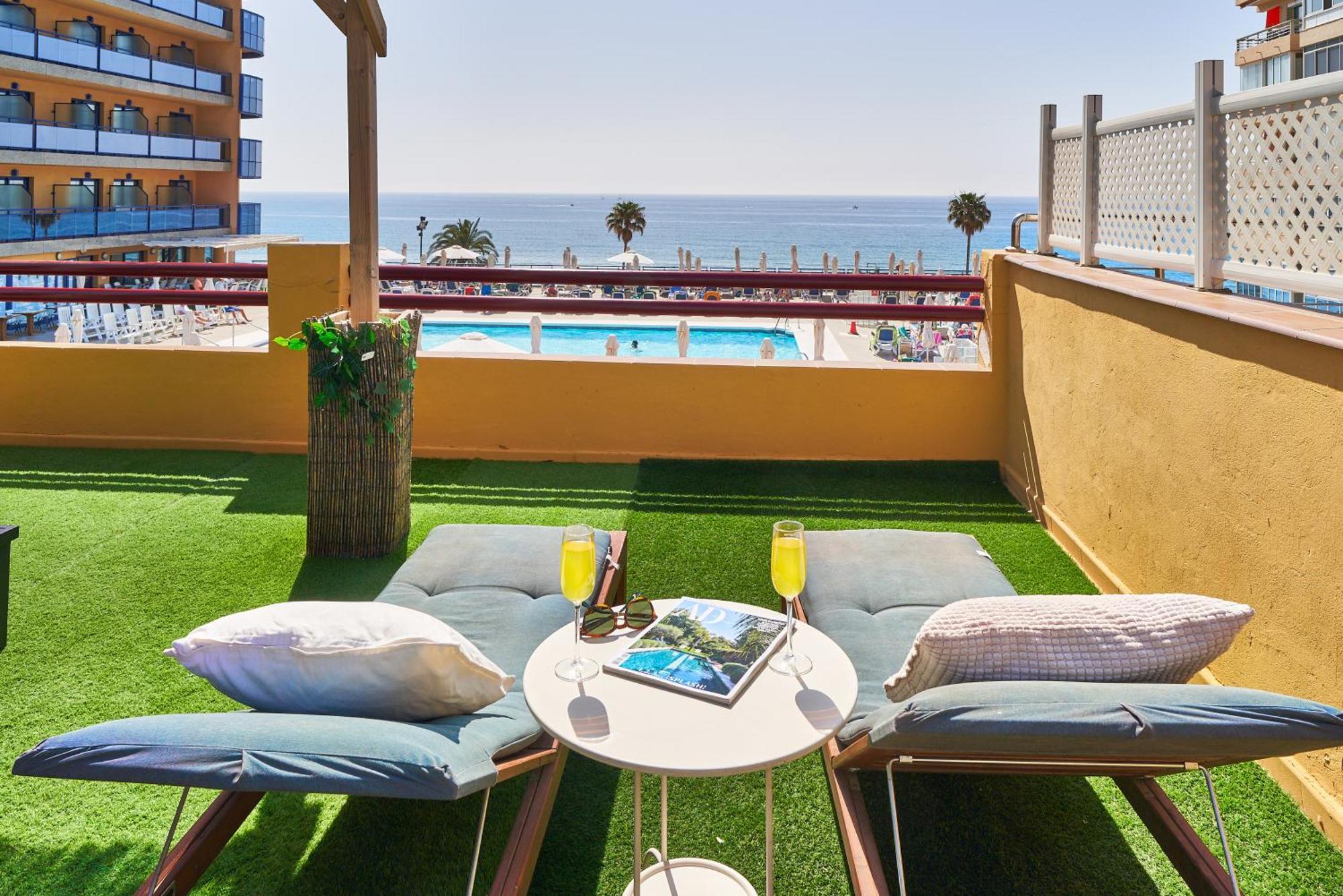 Perfect Beach Location With Roof Terrace Fuengirola Extérieur photo